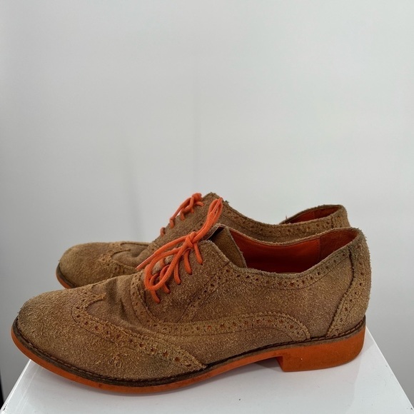 Cole Haan Lunagrand Wingtip Oxfords Sequoia Size7 1/2 - Picture 3 of 7